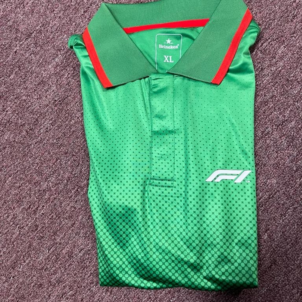 Brand new official Heineken f1 polo